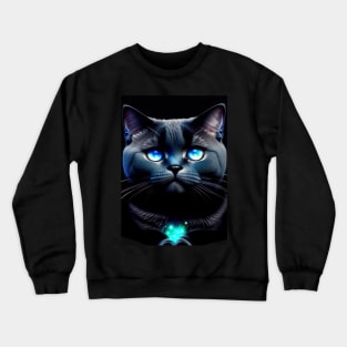 Glowy Dark British Shorthair Crewneck Sweatshirt